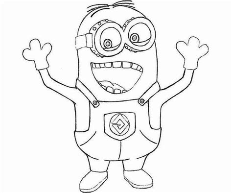 Evil Minion Coloring Pages At Free Printable