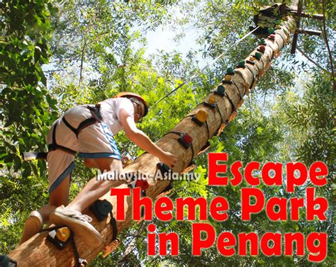 Alongside the adventure park, there is also a water. Escape Theme Park in Penang - Malaysia Asia Travel Blog