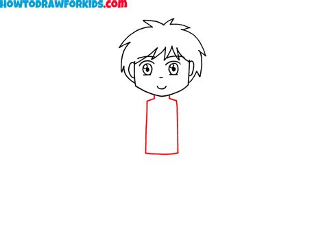 How To Draw An Anime Boy Easy Drawing Tutorial For Kids