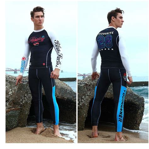 2017 Wetsuit Diving Swimming Suit Men Surf Clothing Uv Proof Rash
