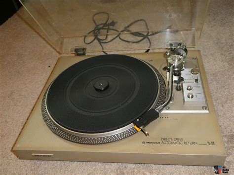 Vintage Pioneer Turntable Record Player Pl 518 Photo 2823470 Us