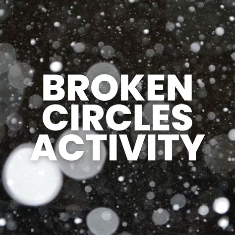 Broken Circles Activity Free Printable Math Love Introduce The