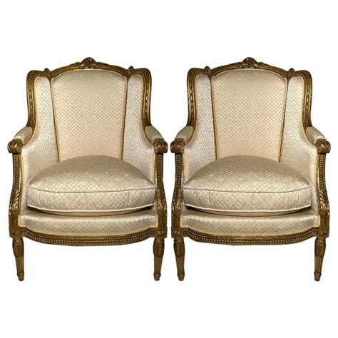 Louis Xvi Fauteuil Or Armchair Attributed To Georges Jacob France