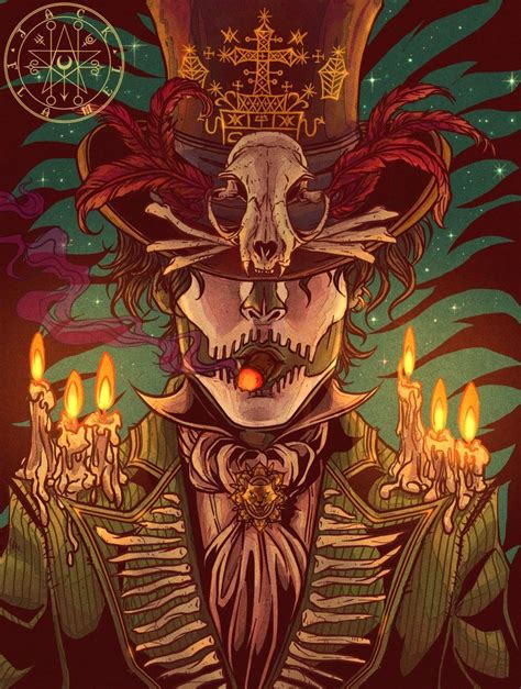 Baron Samedi By Aquiles Soir On Deviantart Voodoo Art Dark Fantasy Art Baron Samedi