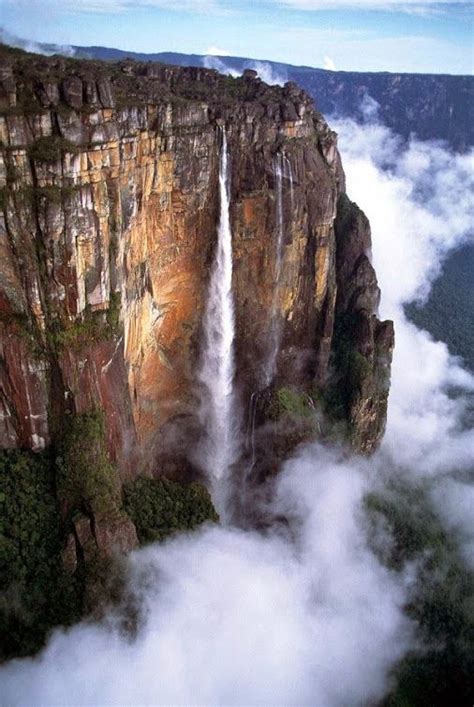 Angel Falls Also Known As Salto Angel In Spanish Or Kerepakupai Meru