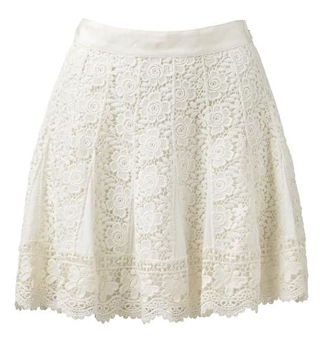 I Have A Thing For Lace This Lace Skirt Is Delightful White Lace