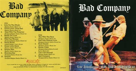 Tube Bad Company 1976 Xx Xx Albuquerque Sbdflac