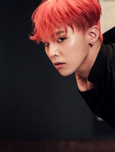 G dragon with red hair <3 more to come g dragon 2015 red hair - Google Search | Kpop | Pinterest ...
