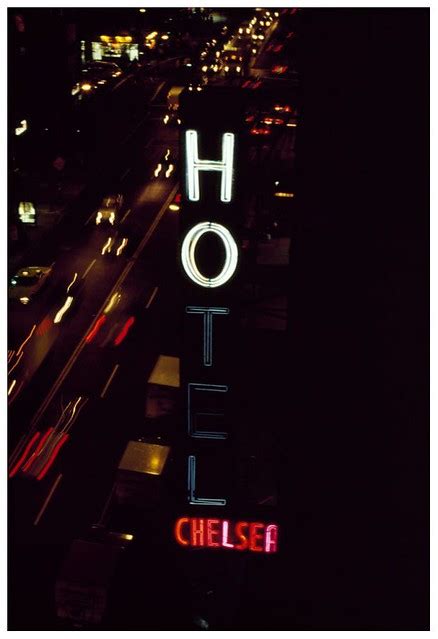 Rita Barros Chelsea Hotel Neon Sign Ny 1990 Vintage Cibach Flickr