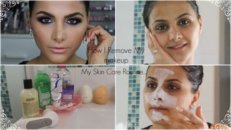 How I Remove My Makeup Skin Care Routine Youtube