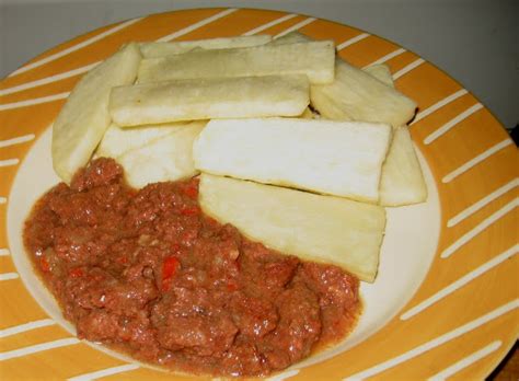 Igname frit et corned beef poivré