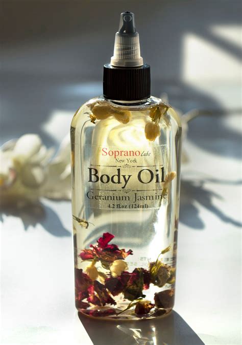 Aphrodisiac Body Oil All Natural Spa Massage Infused With Roses And Jasmine Luxurious