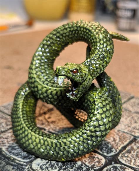 3d Printable Giant Snakes 2 Units Amazons Kickstarter By Artisan Guild