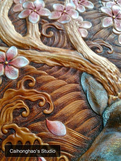 Leather Carving Leather Art Painting Leather Nice Leather Leather