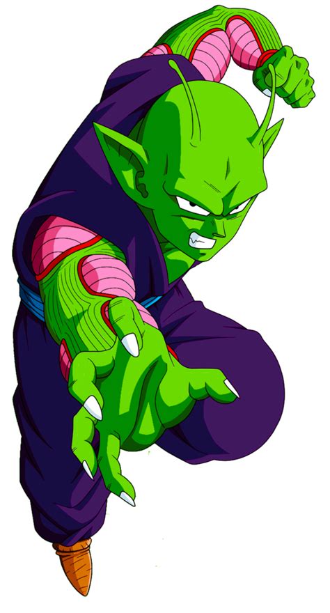 The piccolo you know today is technically piccolo jr, as goku killed the original demon king piccolo, but he inherited his predecessor's so he separated his evil within him became two persons. Piccolo by Feeh05051995 on DeviantArt