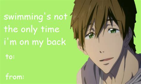 free! valentine cards | Card memes, Anime, Valentines day memes