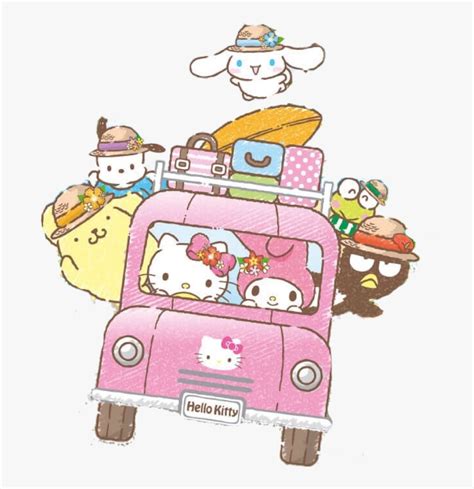 Sanrio Hellokitty Amigos Sanriocharacters Kawaii My Melody Sanrio Summer Hd Png Download
