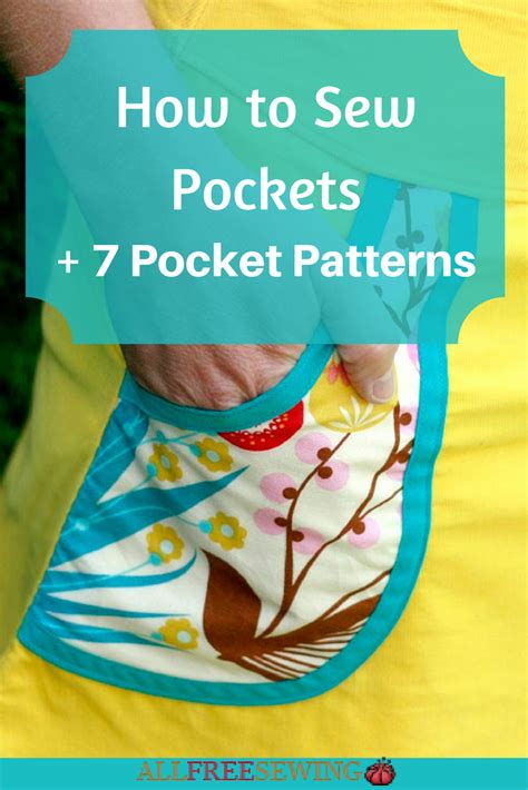 How To Sew Pockets 7 Pocket Patterns