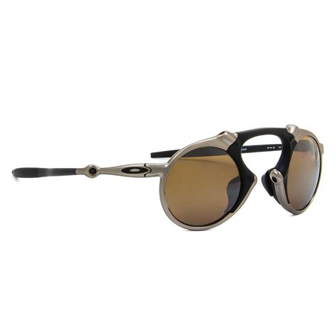 Oakley Mad Man Sunglasses Oo6019 03 Plasma Tungsten Iridium Polarized Ebay