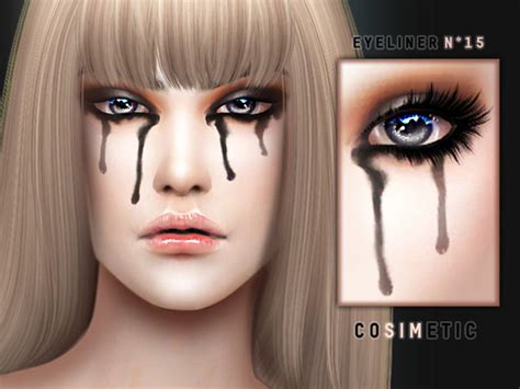 The Sims Resource Cosimetic Eyeliner N15