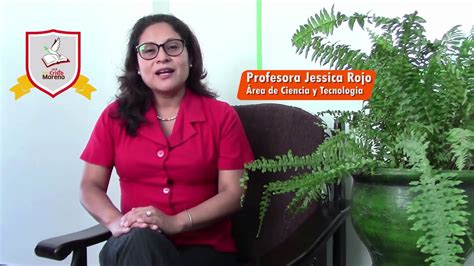 Profesora Jessica Rojo Docente Del área De Ciencia Y Tecnología Youtube