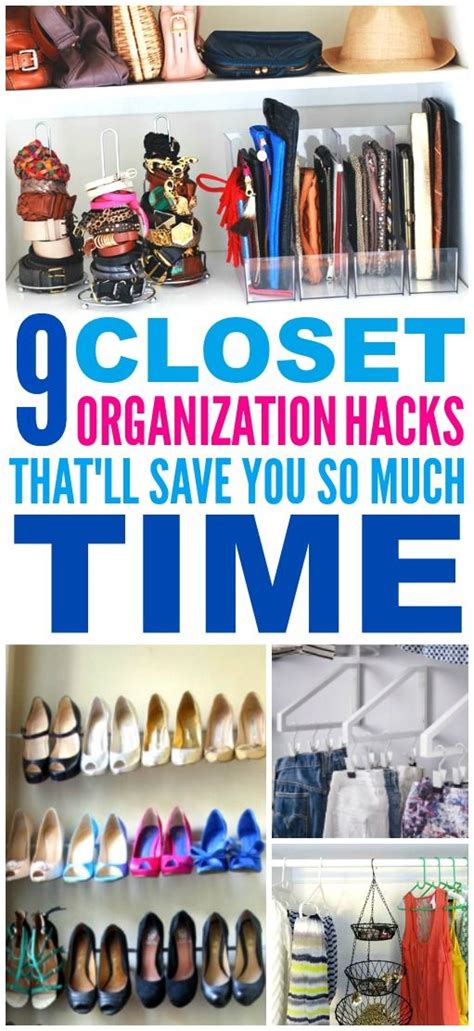 Repurpose a windowsill as a night stand. 9 Closet Organization Hacks That Are Brilliantly Easy ...