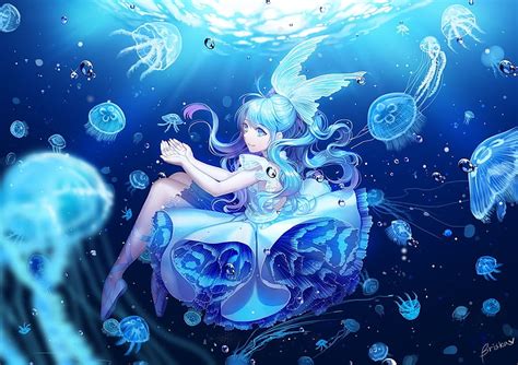 Free Download Underwater Girl Anime Summer Manga Briska