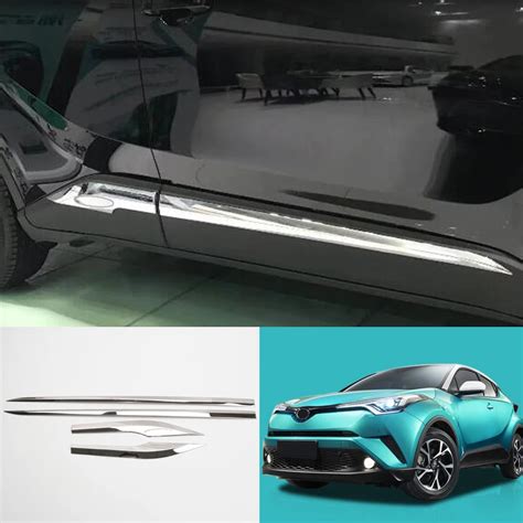 For Toyota C Hr Chr 2016 2017 2018 Stainless Steel Chrome Car Body