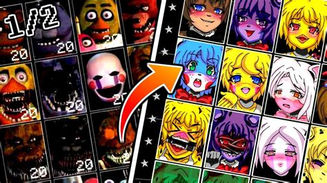 Fnia Ultimate Custom Night Roster 1 Fnaf Ultimate Custom Night Speed