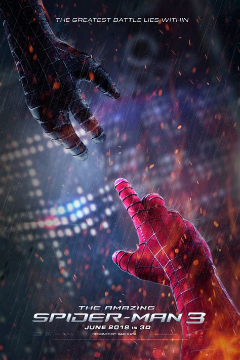 the amazing spider man 3 poster 5 version 2 by krallbaki on deviantart