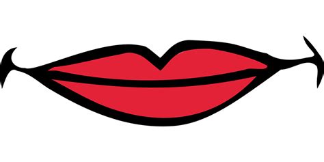Lips Mouth Smiling · Free Vector Graphic On Pixabay