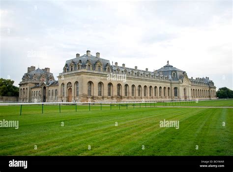 France Chantilly Château De Chantilly Stock Photo Alamy
