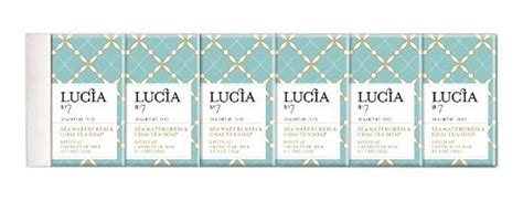 Lucia Guest Soap Set Sea Watercress And Chai Tea Pack Of