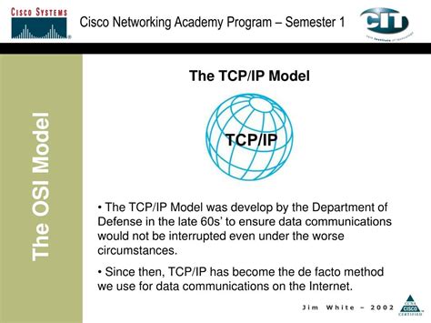 Ppt Semester Chapter The Osi Model Powerpoint Presentation Free