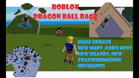 Roblox Dragon Ball Rage New Maps Goku Boss And More Huge Update