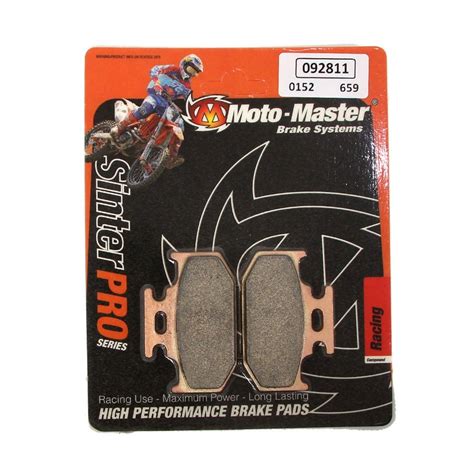 Buy Suzuki Dr650 S Se 1996 2021 Moto Master Rear Sinterpro Racing Brake Pads Mydeal