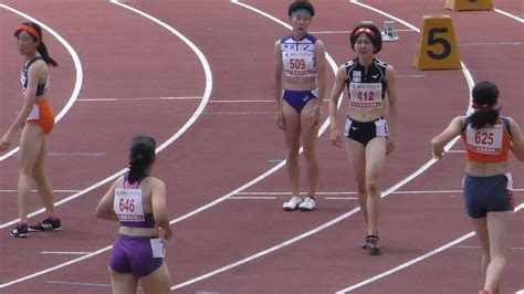 南関東高校総体陸上 2019 女子400m予選 1 3 South Kanto High School Track Meet Womens 400m Prelims 1 3 Youtube