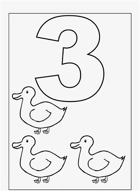21 Preschool Color By Number Worksheets Free Coloring Pages