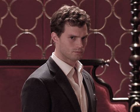 Red Room PhotoShoot With Jamie As Christian For The Fifty Shades DVD Photobook