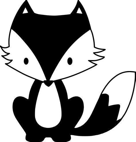 Fox Svg Fox Silhouette Svg Cute Fox Svg Fox Head Svg Fox Monogram