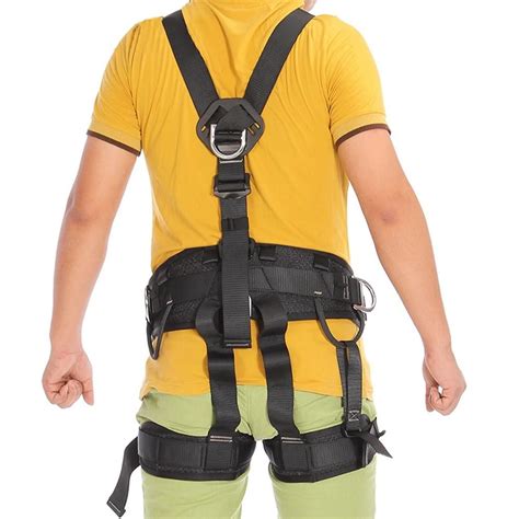 Professional Harnesses Rock Climbing Full Body Harnesses Outdoor Safety