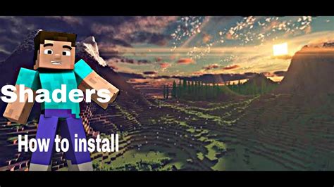 How To Install Shaders In Minecraft Tlancher YouTube