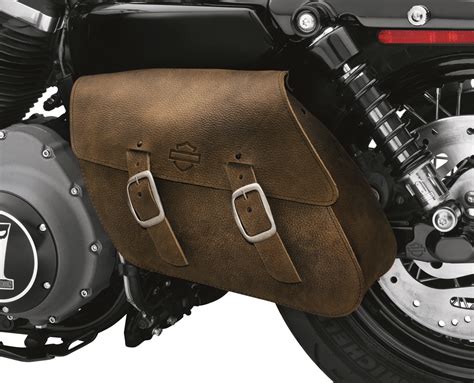 Sportster Single Sided Swingarm Bag Thunder Press