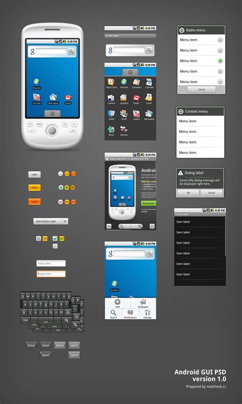 15 Android Mockups Psd Images Android Psd Mockup Template Android