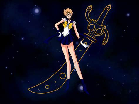 Uranus Crystal Power Make Up Animation Disney Marvel Zeichentrick Sailor Moon