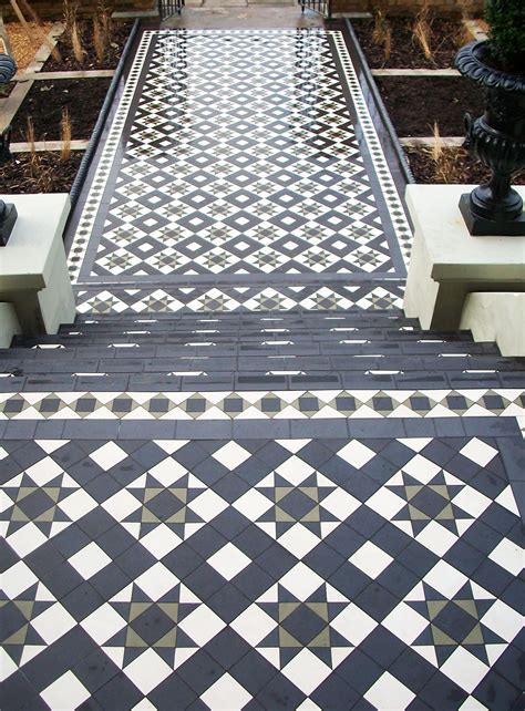 Tiled Steps And Path Victorian Period Property Front Path Front Door