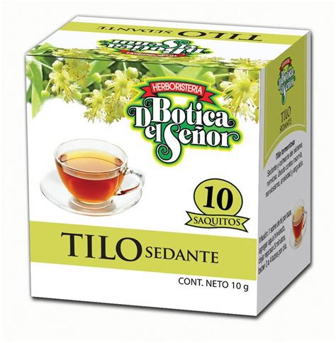 Té De Tilo Botica Del Señor 10 Saquitos 6900 En Mercado Libre