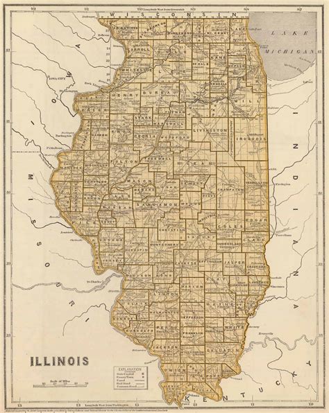 Detailed Illinois Highway Map