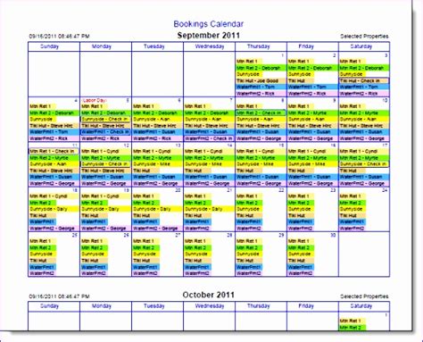 Like the one above, you have plenty of space to add your events and appointments and can view the previous and upcoming months. 8 Excel Booking Calendar Template - Excel Templates ...