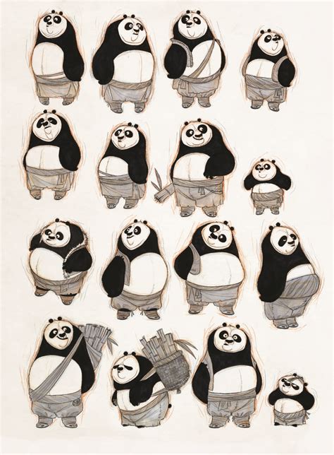 Bear Character Design Panda Illustration Character Design